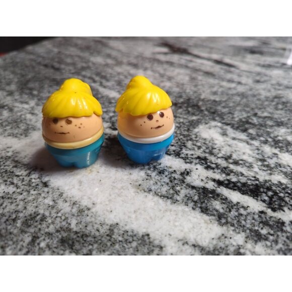 Vintage Little Tikes Toddler Tot Figures 90s Vintage Chunky People Figures Lot 2 - Picture 1 of 7